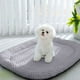 thumbnail image 1 of Alfombra refrescante, alfombra para mascotas, esterilla para dormir de verano con fibra transpirable, capas absorbentes, 40x50 cm para perros, gatos, niños, adultos, 1 of 6