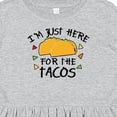 thumbnail image 4 of Inktastic I'm Just Here for the Tacos Cinco De Mayo Girls Toddler Dress, 4 of 5