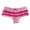 Hot Pink, variant on Gyujnb Women Tiered Ruffle Lace Briefs with Red Bow, Lightweight Breathable, Elegant Appeal for Year Round Wear,One Size