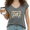 Dark Gray, variant on Women's Yellow Antique Herbarium Passion Vine Bloom Graphic S-5XL V-Neck Sleeveless T-Shirt Cozy Tank Top