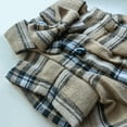 thumbnail image 3 of MAMORE Soft Casual Dog Plaid Shirt, Cotton Pet Clothes for Dog for Wedding and Christmas Costumes (Medium, Dark Khaki), 3 of 7