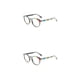 thumbnail image 4 of Jumpingount Montura de gafas, estante para gafas, fatiga visual, firmeza, pieza decorativa reemplazada, dulce regalo, accesorios para exteriores, IS031C9 2piezas, 4 of 6