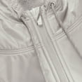 thumbnail image 4 of Men's Fanatics Gray New York Giants Elements Plaid Polar Fleece Quarter-Zip Hoodie, 4 of 4