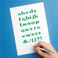 thumbnail image 4 of Gkeoshab DIY Silicone Mould Letter Stencils 12 Pack 4 X 7 Inch Alphabet Stencils Letter Stencil Lettering Alphabet Stencil Stencils Stencils Letters And Numbers Home & Garden, 4 of 6