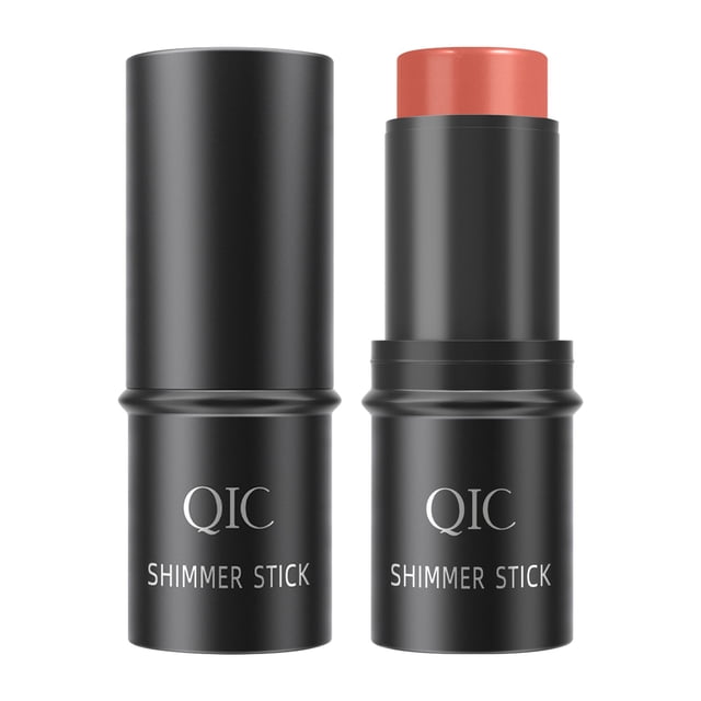 FSTDelivery Qini Colorful High Gloss Stick Three Dimensional Face Priming Cream Lying Silkworm Pen Powder Blusher Stick Color Makeup 6g, Christmas Birthday Gifts for Women, on Sale Clearance