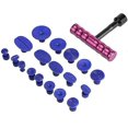 thumbnail image 1 of Car Dent Puller - T-bar Body Panel Paintless Car Dent Removal Repair Lifter Tool + 18 Pieces Puller Tabs, 1 of 2