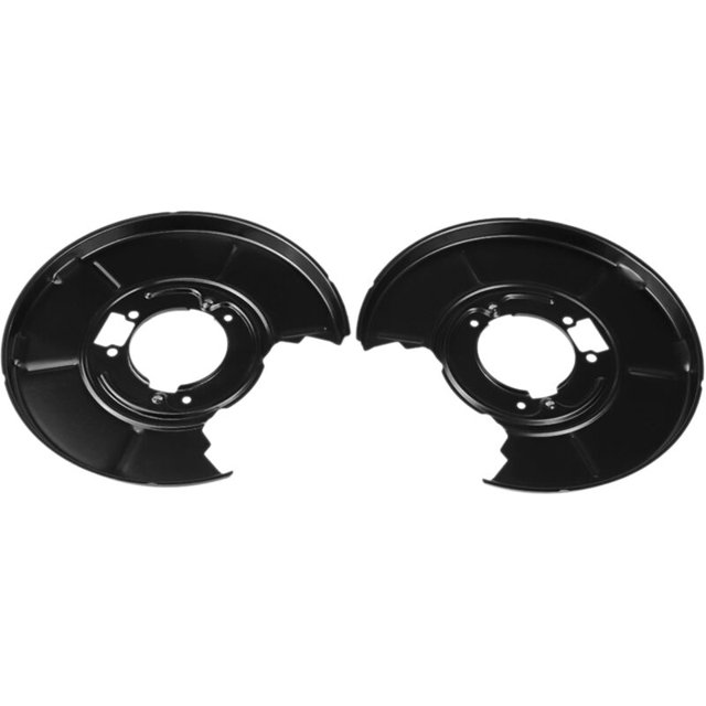 2 piezas de repuesto de cubierta antipolvo de disco de freno trasero de automóvil para E36 E46 316I 328I 34211158992 34211158991 Accesorios