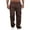Brown, variant on Turilly Mens Casual & Comfy Pants Casual Multi-Pockets Tether Closure Outdoor Straight Type Pants Cargo Pants Trousers