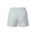 thumbnail image 4 of Riecok Sport Shorts for Women Elastic Waist Summer Shorts Breathable Versatile Workout Clothes with Pockets Gray L, 4 of 6
