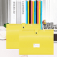 thumbnail image 5 of Carpeta expandible de plástico con 9 bolsillos FloreceBien, paquete de 2, carpeta organizadora, color amarillo, 5 of 5
