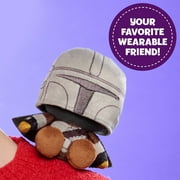 Disney Star Wars Perchd Mandalorian Plush, Collectible 3.75 Plush, for Boys and Girls Ages 3 and up