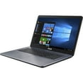 thumbnail image 2 of Asus VivoBook 17 17.3" Full HD Laptop, Intel Pentium Silver N5000, 4GB RAM, 1TB HD, Windows 10, Star Gray, X705MA-QP2-CB, 2 of 16