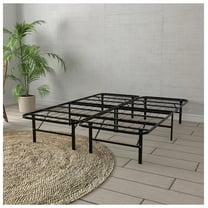 Omne Steel Black Twin XL Platform Foundation