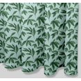 thumbnail image 2 of S4Sassy Green Elm Leaves Water Repellent Bath Shower Curtain With Roller Rings Hook-60 x 75 Inch, 2 of 6