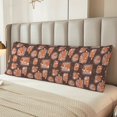 thumbnail image 6 of Picia Beautiful Fox Body Pillow Cover - Super Soft Microfiber 20x54 Body Pillow Case - Envelope Closure, Wrinkle, Stain Resistant Body Pillow Cover,Elegant Bedding, 6 of 8