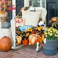 thumbnail image 6 of Fall Throw Blanket Thanksgiving Throw Blankets and Throws Fall Pumpkin Blanket Super Soft Cozy and Plush for Couch and Chair(50" x 60"), 6 of 6