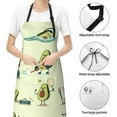 thumbnail image 5 of Bingfone Avocado For Exercise Apron Gifts For Men, Women Professional Grade Chef Apron For Kitchen,Bbq & Grill, 5 of 8
