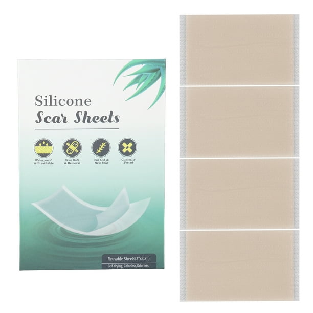 Láminas de silicona para eliminar cicatrices, parche de gel profesional para cicatrices, eliminación de cicatrices queloides por cesárea, parche para estrías