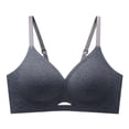 thumbnail image 3 of Breathable Lace Back Seamless Wirefree Bra for Everyday Comfort and Shaping with Soft Support Side Coverage, 3 of 3