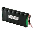 thumbnail image 2 of 10pc Exell 8.4V Custom NiMH 2200mAh Battery Pack 6" 22AWG Bare Leads, 2 of 5