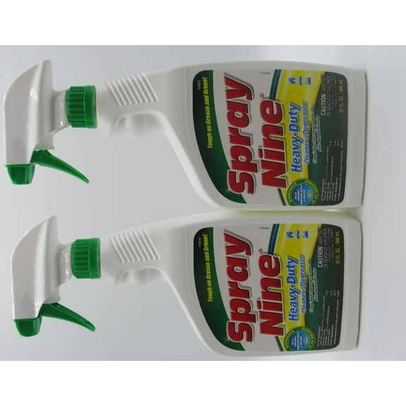 Spray Nine 26810 - Tough Task Cleaner & Disinfectant 32 oz. Spray Bottle- Pack of 2