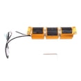 thumbnail image 3 of Sistema de sonido Zulema Motocicleta Bluetooth MP3 FM USB Radio Altavoz Amarillo, 3 of 8