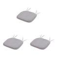 thumbnail image 1 of Yuarrent Cojín de asiento Antideslizante Poliéster Cojín para silla Espesor Taburete Estera Cómoda Sala de estar Hogar Oficina Cocina Gris Type1 NO1, 1 of 6