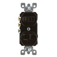 thumbnail image 1 of Receptáculo de interruptor de 3 vías Leviton, 15 A, 120 V, marrón 5245, 1 of 1