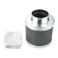 thumbnail image 2 of Stainless Steel Carbon Filter, Durable Carbon Filters Air Carbon Filter Odor Control 4 Inch  For Kitchen For Living Room, 2 of 8
