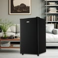 thumbnail image 7 of WANAI Mini Refrigerator 3.2 Cu.Ft, Single Door, Adjustable Thermostat, Adjustable Removable Shelves Refrigerator Suitable For Dorm,Office,Living room,Black, 7 of 7