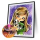 thumbnail image 2 of Cuadros Decorativos Pintura de diamante 5D DIY mujer Full Round Drill Rhinestone Sywqhk Nuevos Originales, 2 of 9