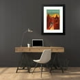 thumbnail image 4 of SpaceX 17x24 Black Modern Framed Museum Art Print Titled - Valles Mariners, 4 of 5