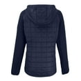 thumbnail image 3 of Women's Cutter & Buck  Navy Lehigh Valley IronPigs Rainier Primaloft Eco Raglan Full-Zip Hybrid Jacket, 3 of 3