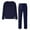 Navy, variant on sususu Travel Outfits for Women 2 Piece Sets,Fall Sets Women's Casual Tracksuit Set Long Sleeve Crewneck Top And Wide Leg Pants With Pockets Comfortable Two Piece Outfit For Daily Wear - Beige