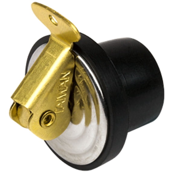 4" Black and Silver Contemporary Leak-Proof Seal for Baitwell Plug