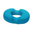 thumbnail image 1 of Cojín para silla de donut, cojín de asiento de espuma viscoelástica para silla de oficina, portátil para viajes largos, funda extraíble de almohada de, 1 of 8