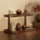 thumbnail image 4 of Estantería de Madera de Doble Nivel para Escritorio, Organizador de Café de 2 Niveles para Estantería, Cocina, Oficina y Hogar, 32 X 15 X 19 Cm, 4 of 7
