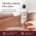 thumbnail image 2 of Wood Polish Bundle with Microfiber 16 oz. - Wood Furniture Polish, Best Furniture Cleaner - Almond Scent - Cleaner, Cabinet and Table Restorer, Natural Conditioner, 2 of 4