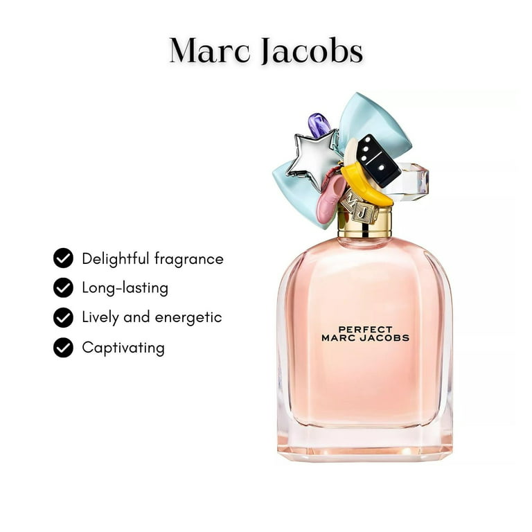 bænk bede Forfærdeligt Marc Jacobs New Rg Eau De Parfum Pillar 100 ml 19 Iv - Walmart.com