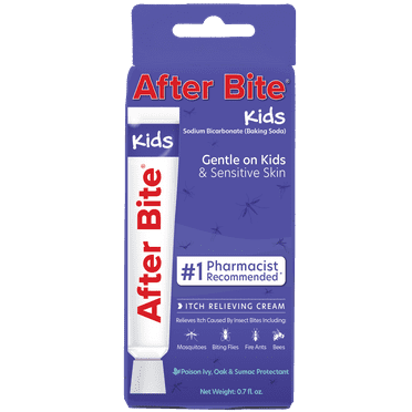 After Bite Kids, Sensitive Formula, Pharmacist Preferred Insect Bite & Sting Treatment, Natural Healing, Aloe Vera, Skin Protectant, Portable Instant Relief, Stop Itching Cream, 0.7-ounce