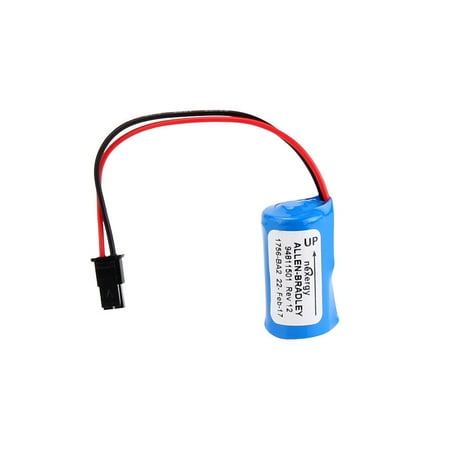 Allen Bradley Guardmaster - 1200mAh Replace PLC Battery for Allen Bradley 1756-BA2 BR2/3A-AB 1745-B1 3.0V