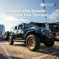 thumbnail image 4 of MB Quart MBQJK-STG2AH-1 Jeep Wrangler JK (2007-2018) Stage 2 Audio Upgrade - 800W System, 6.5" Speakers, Titanium Tweeters, Dual 400W Amplifiers, OEM-Style Installation, 4 of 13