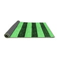 thumbnail image 2 of Ahgly Company Indoor Rectangle Abstract Emerald Green Modern Area Rugs, 3' x 5', 2 of 4