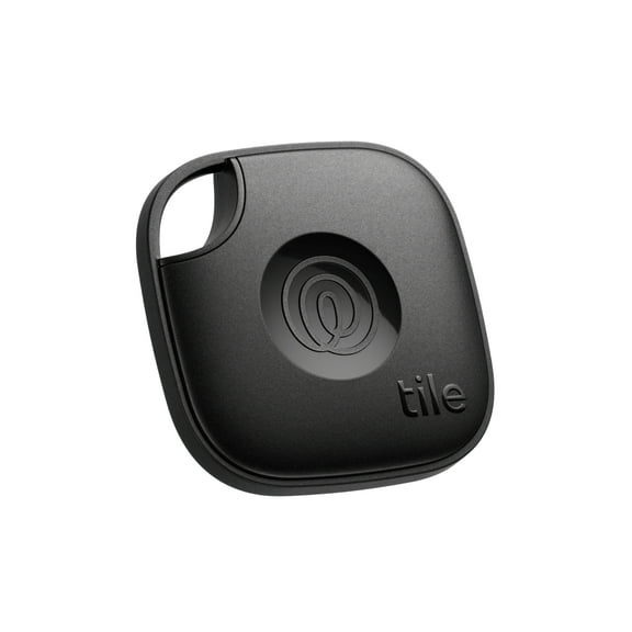 Life360 Tile Mate Bluetooth Tracker, Keys Finder and Item Locator for Keys, Bags and More. Phone Finder. Both iOS and Android Compatible. 1-Pack (Black)