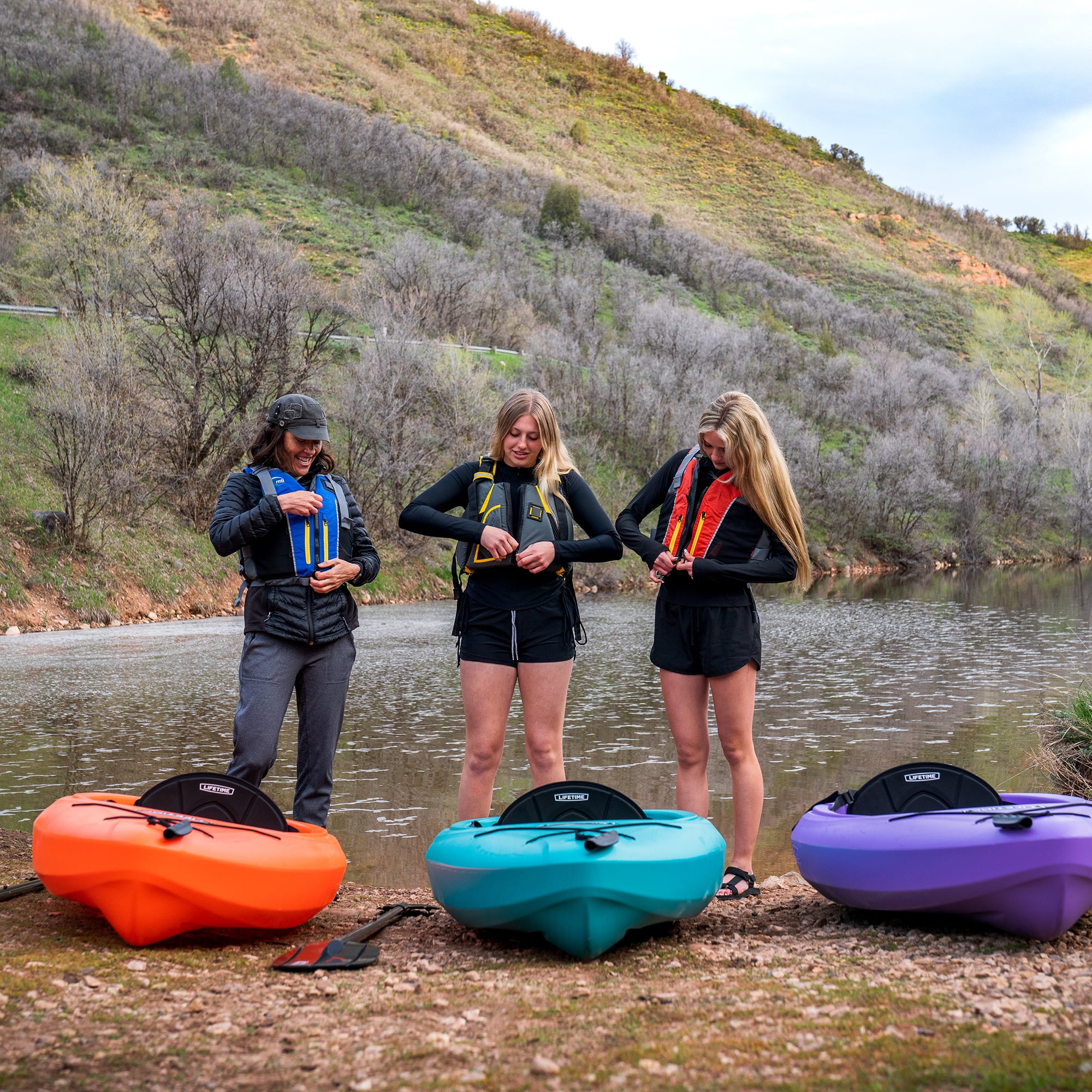 Lifetime Pacer 8 ft Sit-Inside Kayak, Teal (91162)