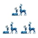 thumbnail image 4 of Figuras de ciervos de lujo Cateissary 2 piezas Decoración del hogar azul M, 4 of 6