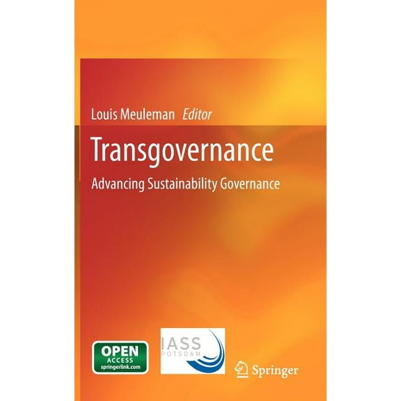 Transgovernance: Advancing Sustainability Governance, (Hardcover)