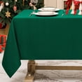 thumbnail image 1 of Mantel Softalker Jacquard verde, 152 x 213 cm, impermeable, 1 of 8