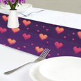 thumbnail image 4 of Yayeee Table Runner 70 inches Long Home Kitchen Dinning Party Decoration, Love in The Clouds, 4 of 7