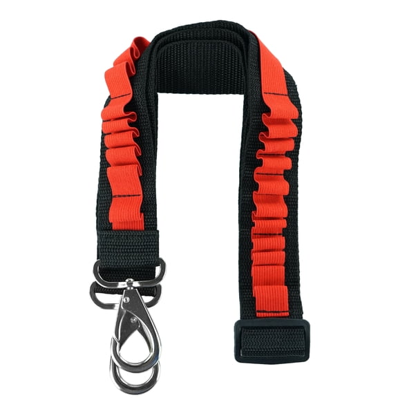 BOROLA Bandolier Toy Gun Soft Bullets Shoulder Strap Adjustable Clip Charger Darts Ammo Storage Belt Compatible for Nerf Blasters (2 Point Tactical Shoulder Strap, Red)
